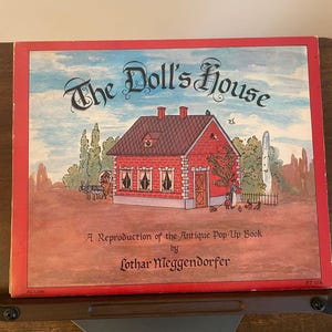 Victorian Dollhouse Pop up Book - Etsy