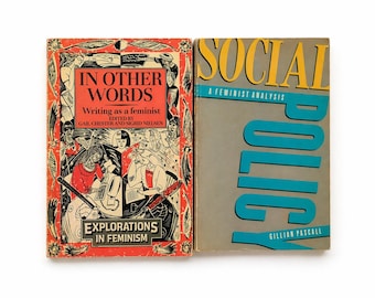 Feminist Books Bundle: Writing as Feminist, Social Policy Analysis