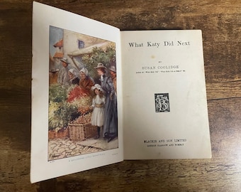 Vintage 1918 A Girl’s Passport to Independence!" A Grand Feminist Adventure by Susan Coolidge