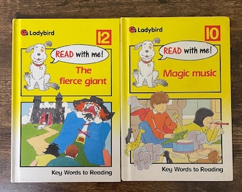 Ladybird Read with Me! Key Words to Reading | Vintage Children's Books.