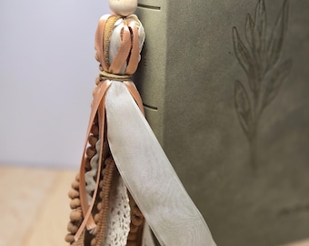 Handmade Tassel Bookmark | Custom Ribbon, Lace, & Trim