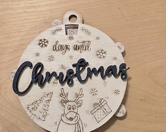 Christmas Countdown Ornament