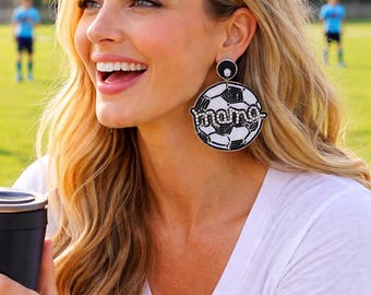 Soccer Mama Earrings | Mother's Day Jewelry