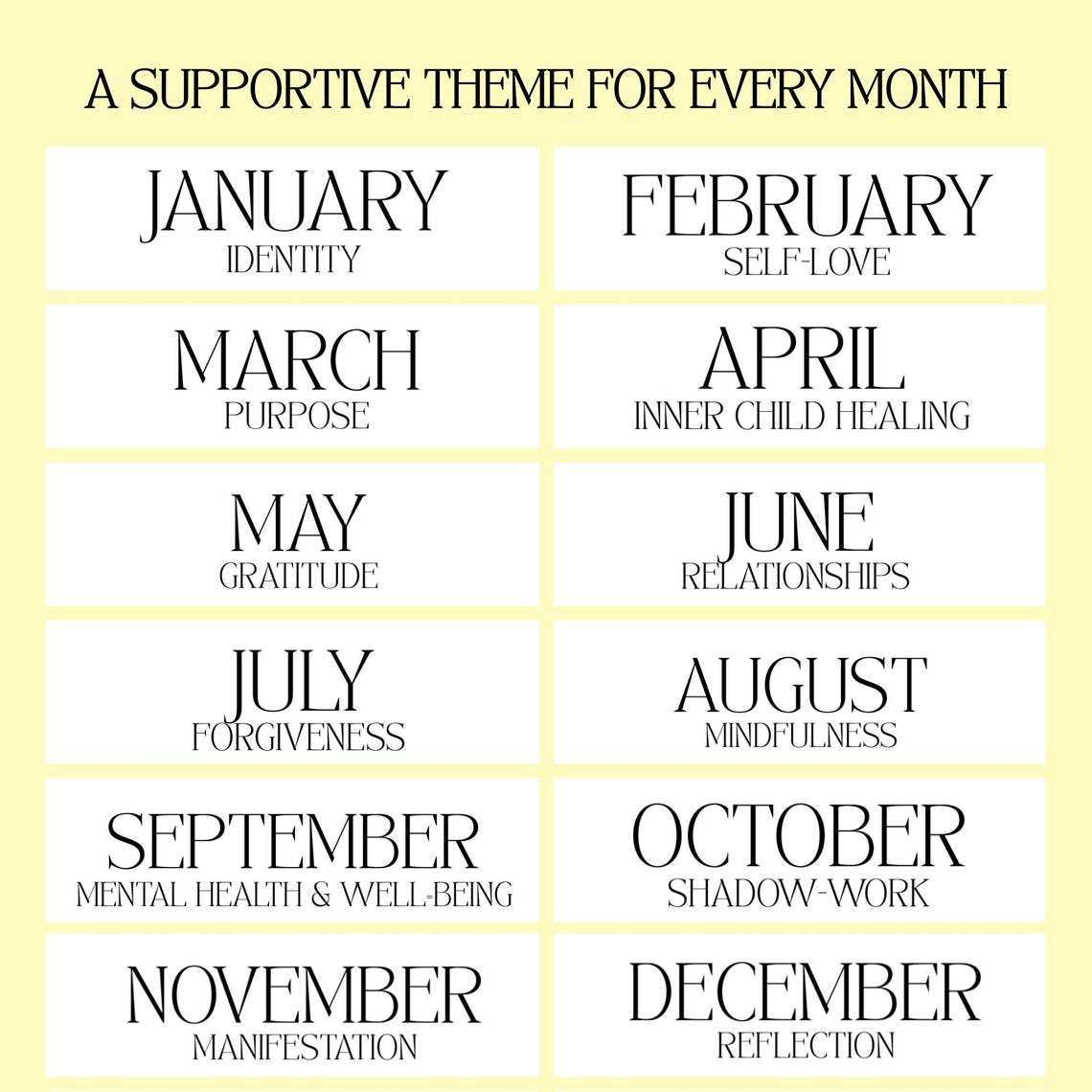 365 Daily Journal Prompts | Guided Self Discovery | Mental Health ...