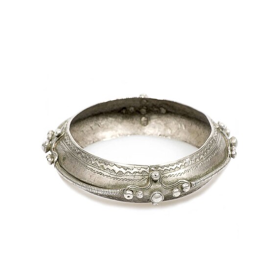 fancy silver bracelet