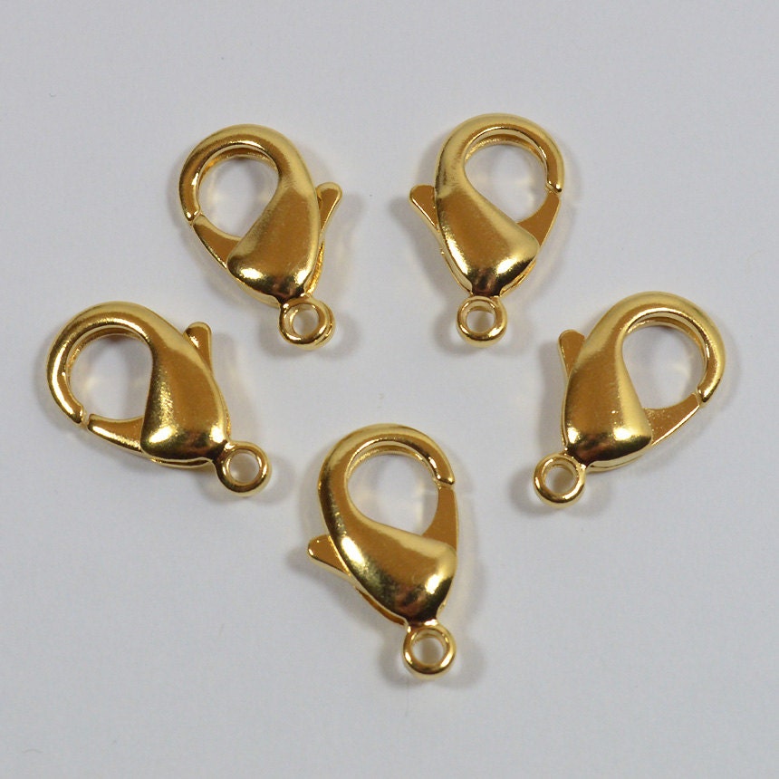 Large 23mm x 13mm Lobster Clasps Gold Plated Choose Your Etsy