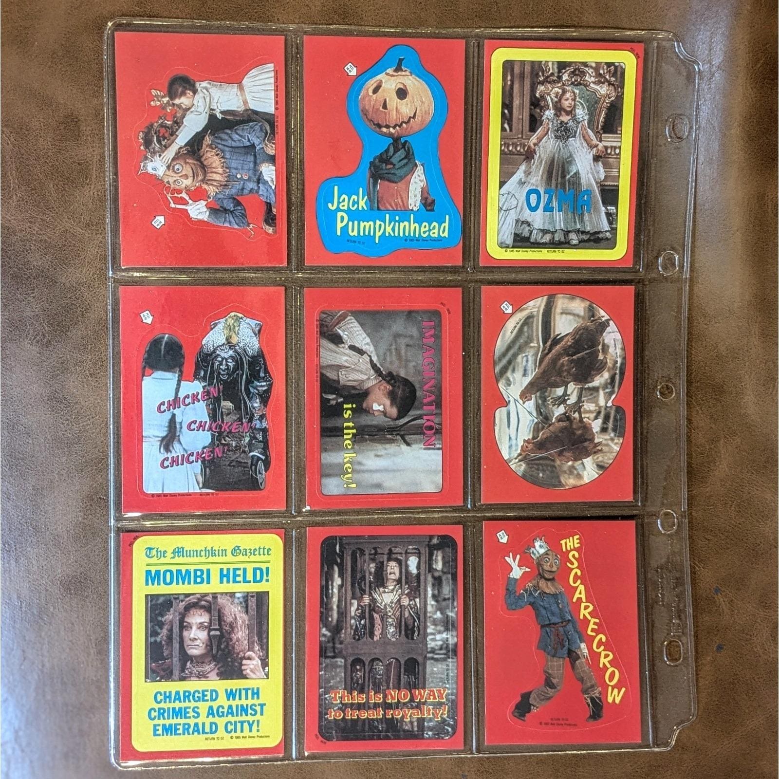 Trading Cards of Wizards of Oz - Etsy