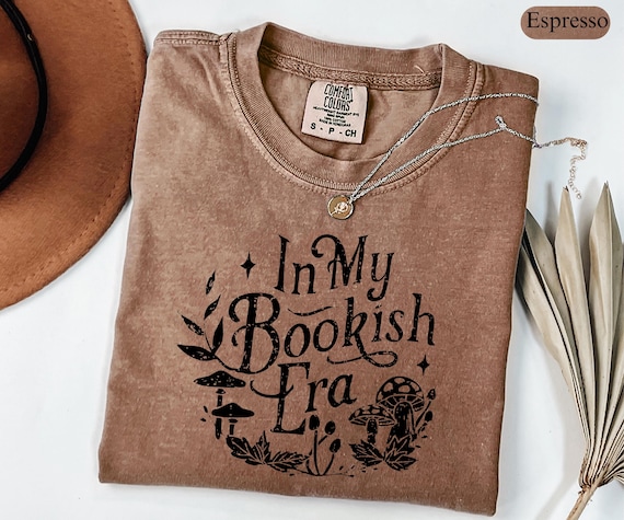 In My Bookish Era Shirt, Book Lover Tee, Reader Shirt, Bookish Shirt, Cozy Reading Tee, Book Lover Shirt, Gift for Book Lover, Book Club Tee