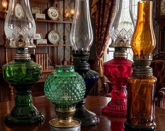 Vintage Oil Lamp – Mid Century Hong Kong Decor Choice