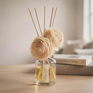 Lilac Reed Diffuser 160ml – Pure Lilac Sola Flower Diffuser for Home Decor | Floral Room Fragrance | Housewarming & Gift for Her