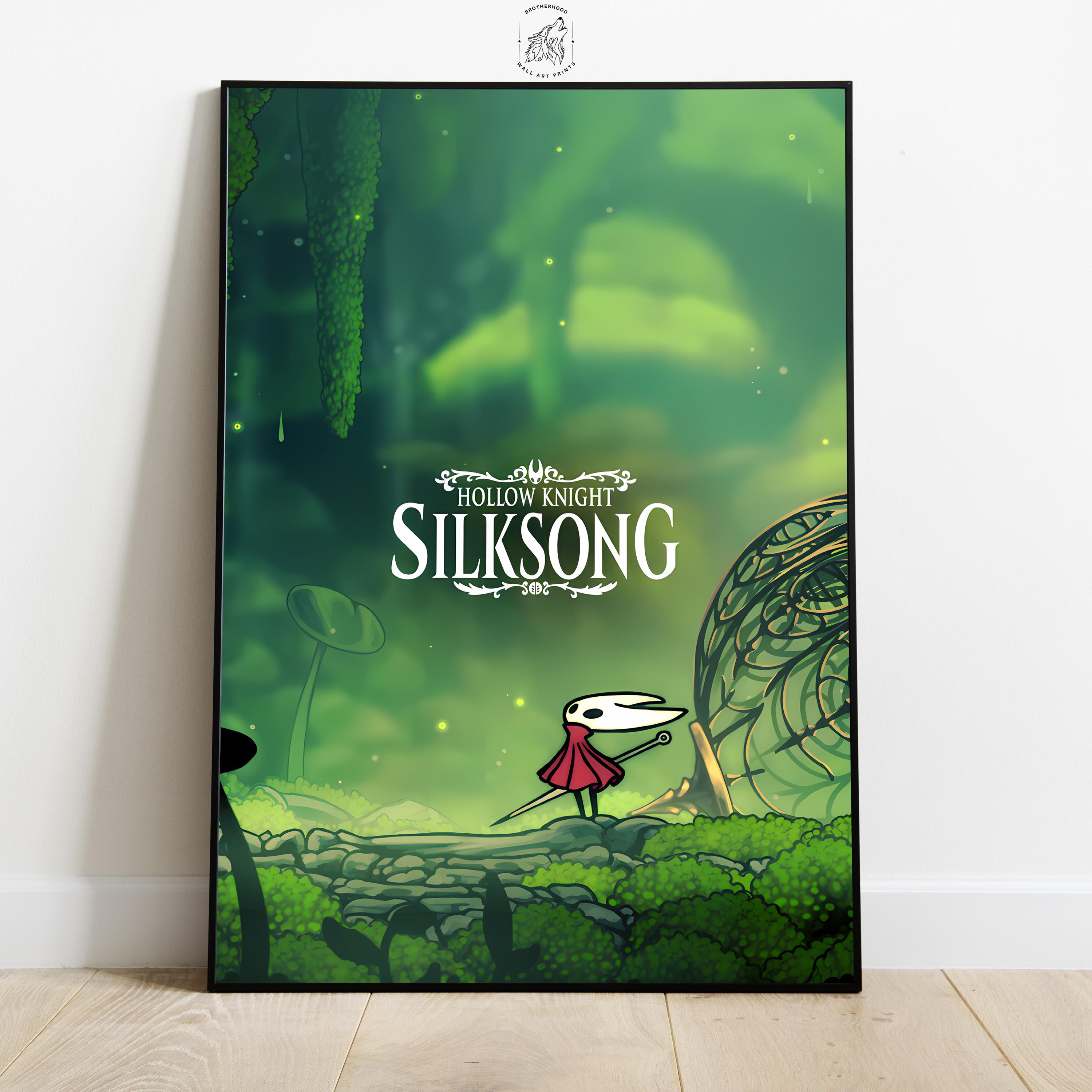 hollow-knight-silksong-poster-hornet-metroidvania-game-art-etsy