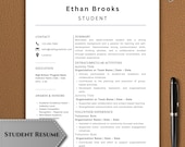 High School Student Resume With No Work Experience Template | Resume for College Student With No Experience | Resume Template Google Docs
