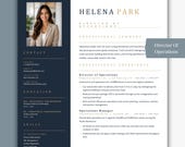 Executive Resume Template | Modern C Level Resume Template for Word | CEO Resume | Director Resume Template 2026 | 1-3 Page Resume Template