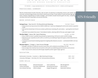 May include: A professional resume template with the name "Morgan Taylor" at the top. The resume details work experience, education, and core skills. The document is white with black text and includes the phrase "ATS Friendly".