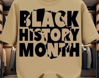 Black History Month-ontwerp (png, svg, eps, dxf, bestanden) (digitale download)