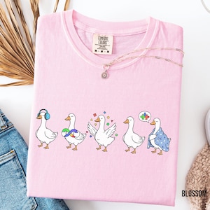 Camiseta Comfort Colors para la concienciación sobre el autismo, Neuro Diversity Goose Tee, Understand Love Accept Differences Tshirt, regalo para padres, profesores y terapeutas.
