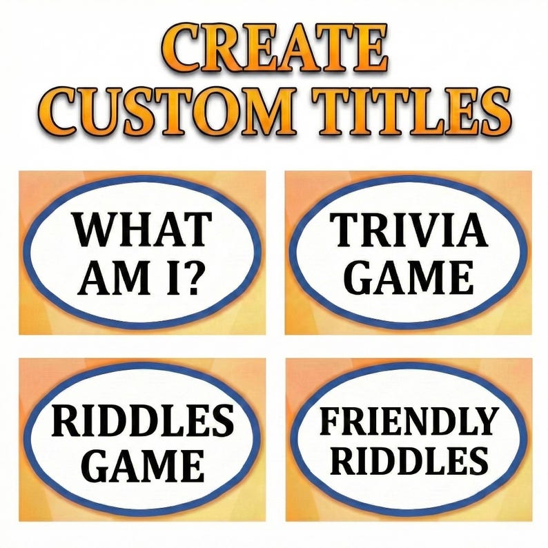 Riddle Game | Riddle Trivia | What Am I Type Game | Powerpoint Game ...