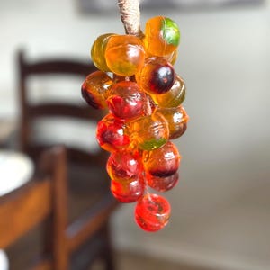 Artisan Grape Soap on Strings: Olive Oil & Lavender Scented