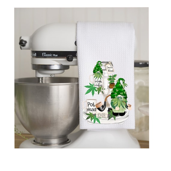 The Food Has Weed In It Dish Towel - Home