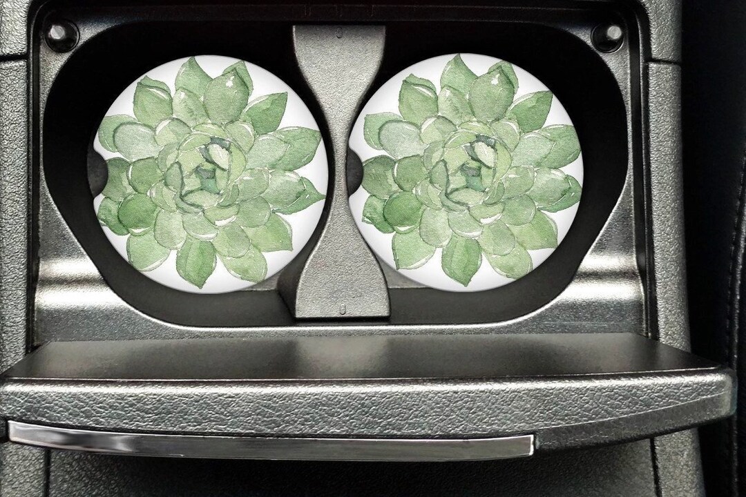 Car Coasters, Car Decor, for His Her, Personalized Car Coaster