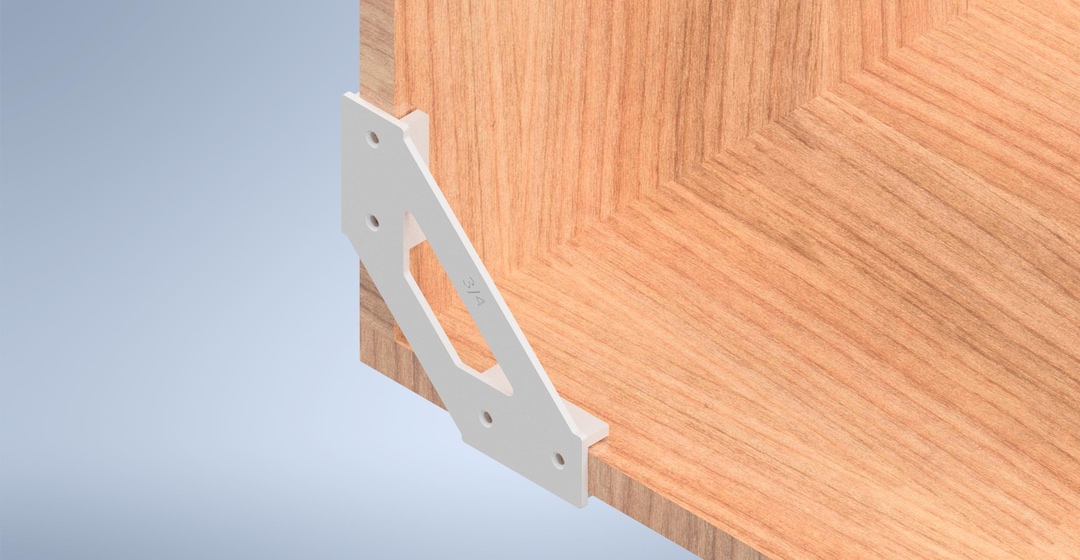 90 Degree Woodworking Jig STL | Plywood Corner Alignment Clamp Guide ...