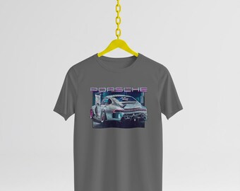 Camiseta con estampado Porsche DTG - Camiseta para entusiastas del automóvil
