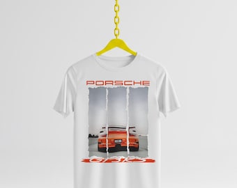 Camiseta inspirada en el GT3 RS / Impresión premium DTG / Camiseta para entusiastas de los autos de motor / Regalo personalizado para amantes de los autos / Camiseta con gráficos de autos de pista