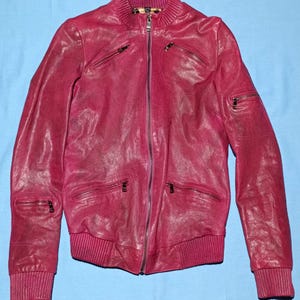 Dolce Gabbana Leather Jacket - Etsy