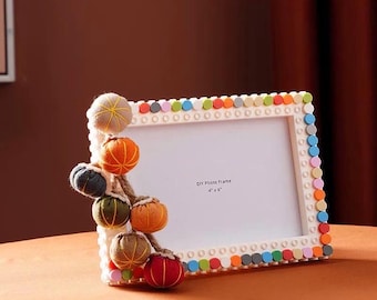 Decorative Lego Compatible Frame | 4x6 Brick Picture Frame