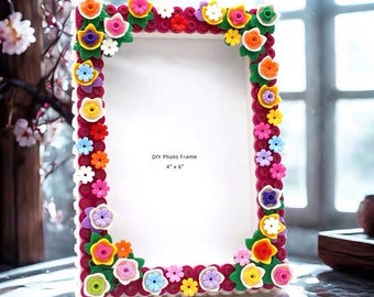 Lego Compatible Photo Frame | Nursery & Kids Room Decor