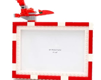 Lego Picture Frame Gift | 4x6 Brick Photo Frame for Kids