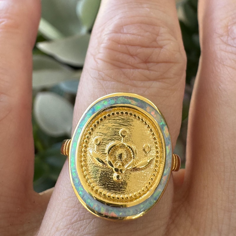 Ancient Dangle Rings - Etsy UK