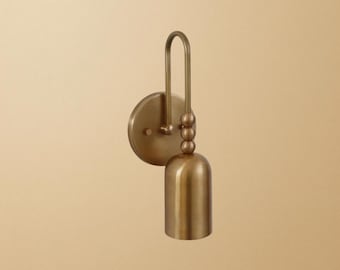 Handcrafted Brass Wall Lamp – Timeless Elegance & Glamour for Your Home