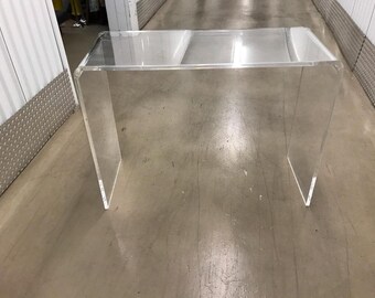 Lucite Desk Etsy