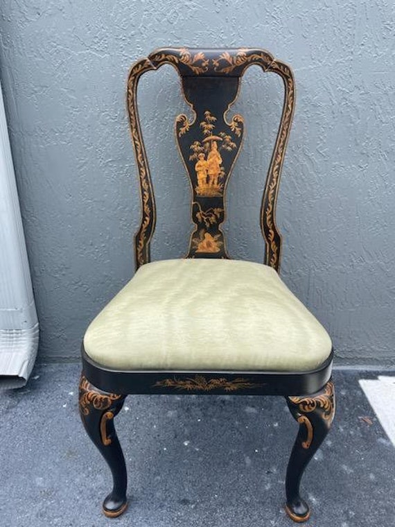 Queen anne desk chair sale