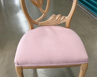 Phyllis Morris Wood Lotus Vanity Chair Or Desk Chair