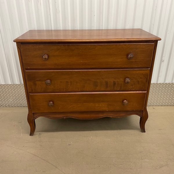 French Pine Dresser With 3 Drawers And  Cabriole Legs