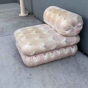 Vintage Weiman Modern Bolster Back Chair