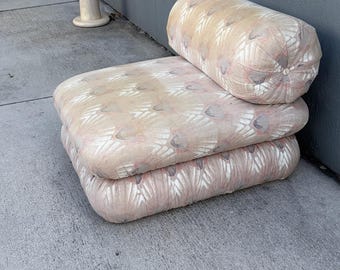 Vintage Weiman Modern Bolster Back Chair