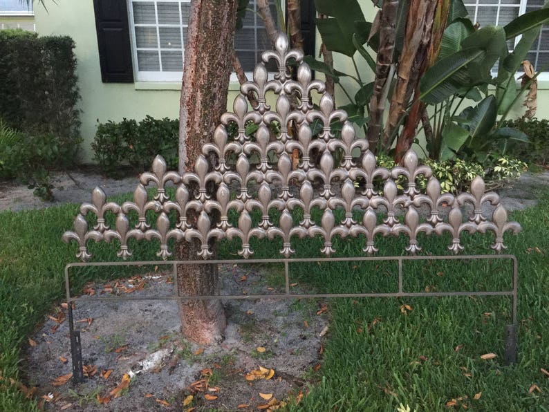 Fleur De Lis For Thee Amazing Vintage Cast Iron Image 0