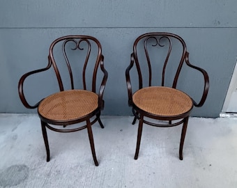 Made ITALY Thonet Sweetheart No. 16 Armchairs Beautiful Condition