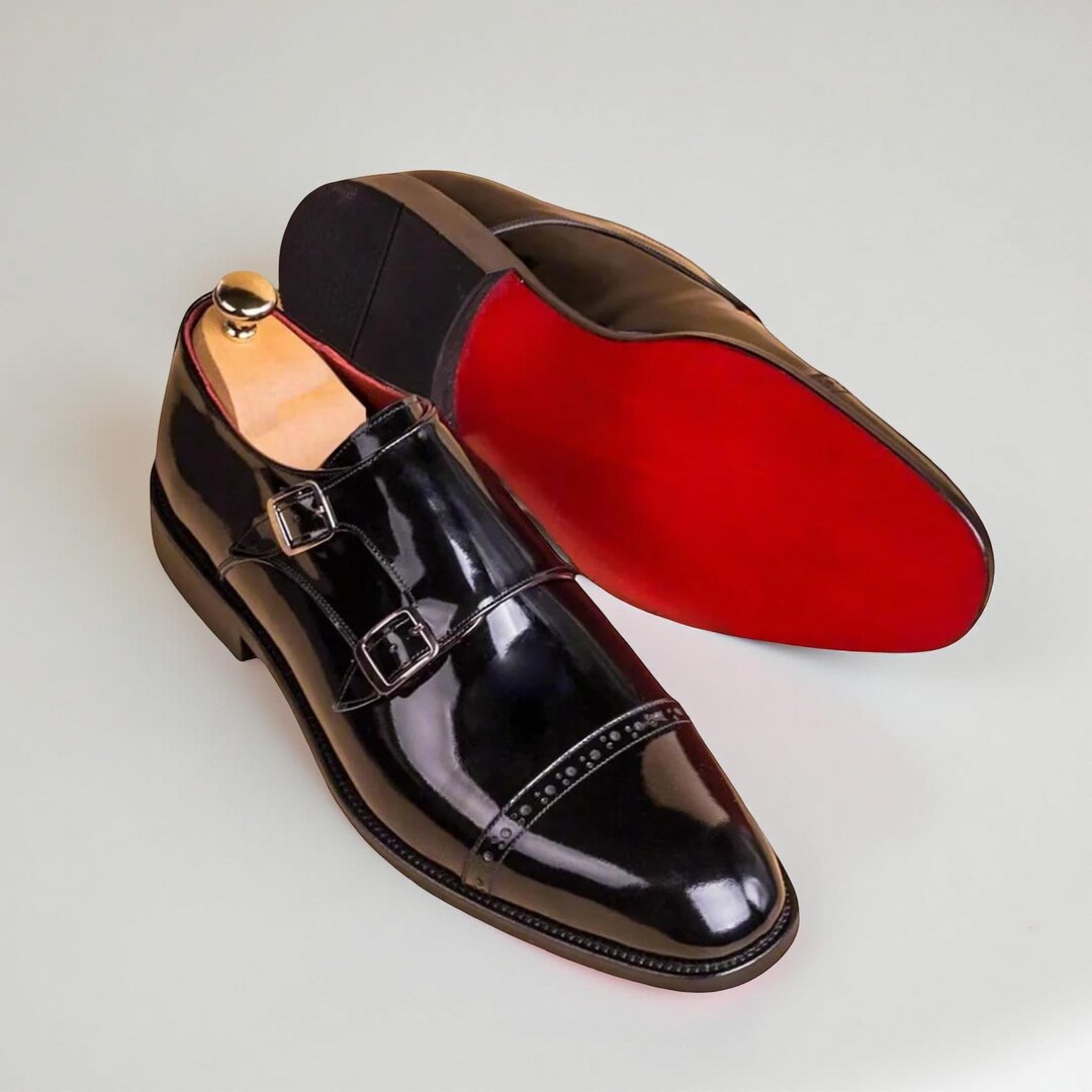Stilvolle Monk Schuhe Herren Bild