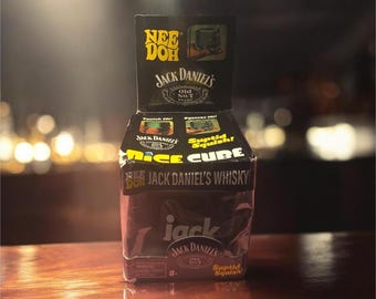 Squishy Nice Cube ispirato a Jack Daniel's / Giocattolo antistress profumato / Whisky