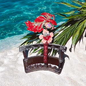 Luxury Koi Fish Rhinestone Pen | Bling Pen  | Coastal Desk Decor