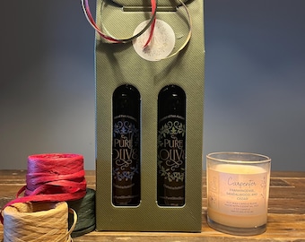 Premium Olive Oil & Balsamic Vinegar Gift Set for Any Occasion