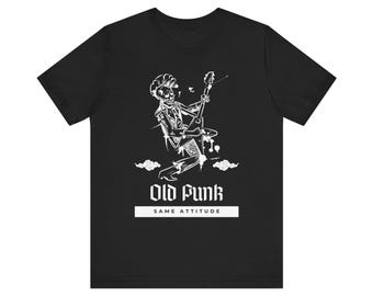 ヴィンテージパンクロッカーグラフィックTシャツ | 80年代パンクギフト