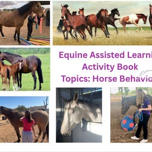 Libro de actividades de aprendizaje asistido por equinos Temas: Comportamientos equinos