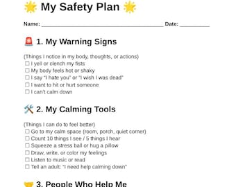 Child Safety Plan