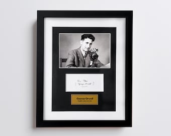 George Orwell Autograph Photo – Signed Photo Facsimile