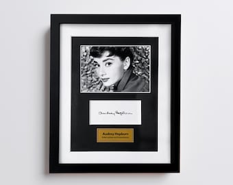 Audrey Hepburn Autograph Photo – Signed Photo Facsimile